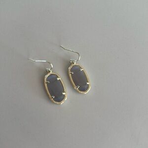 Grey and gold Kendra Scott earrings
